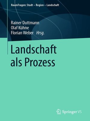 cover image of Landschaft als Prozess